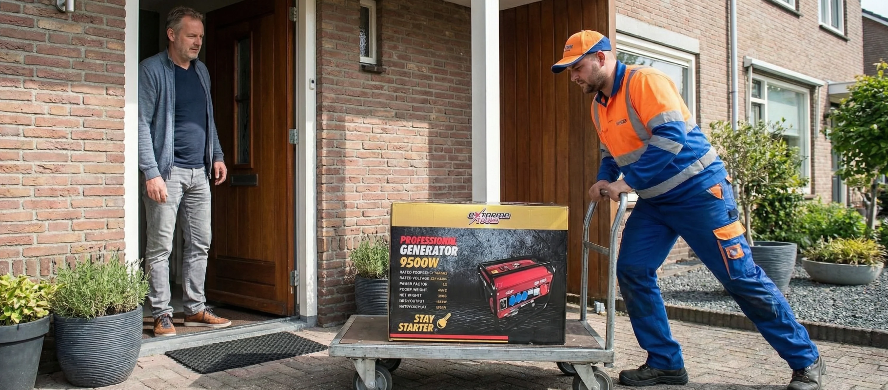 Gerador a gasolina Extreme Tools – 9500W - Image 4